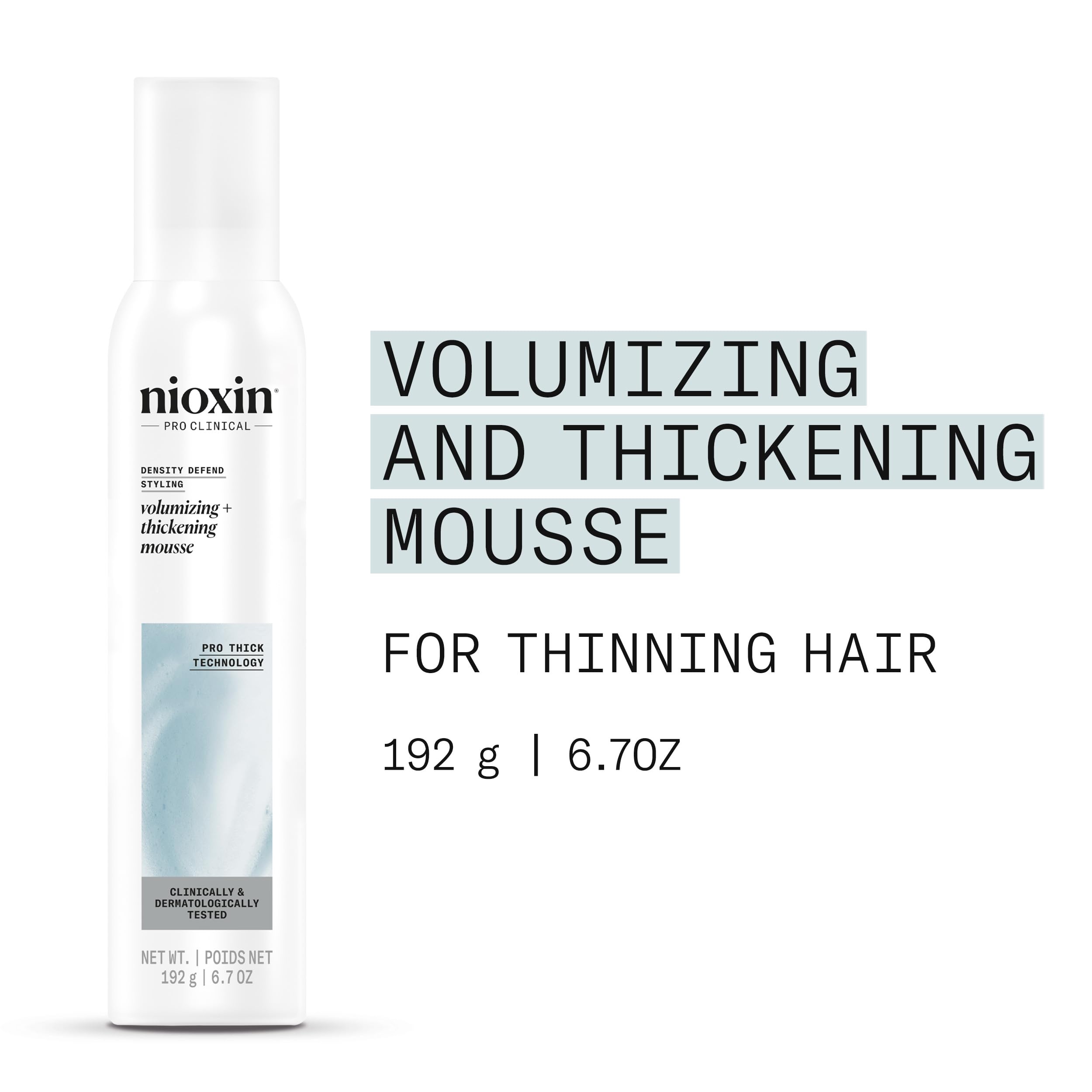 Nioxin Volumizing Reflectives Bodifying Foam 6.8oz